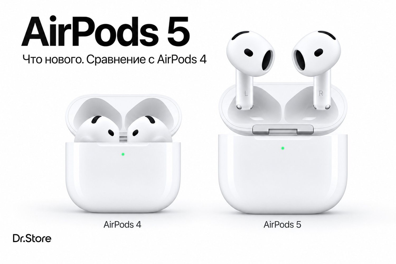 Обзор AirPods 5: какую версию выбрать и стоит ли обновляться с AirPods 4