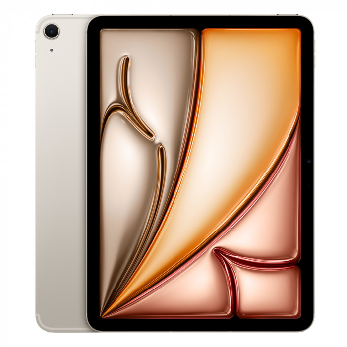 Планшет Apple iPad Air 11'' M4 (2026) Wi-Fi + Cellular 512GB, Starlight