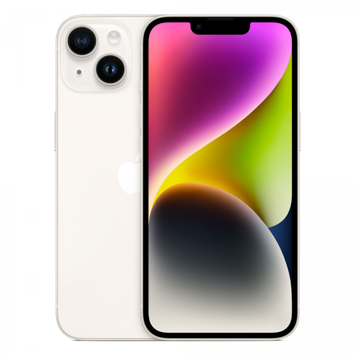 Смартфон Apple iPhone 14 128GB, Starlight (SIM+eSIM) (без RuStore)