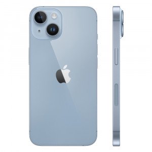 Смартфон Apple iPhone 14 128GB, Blue (SIM+eSIM)