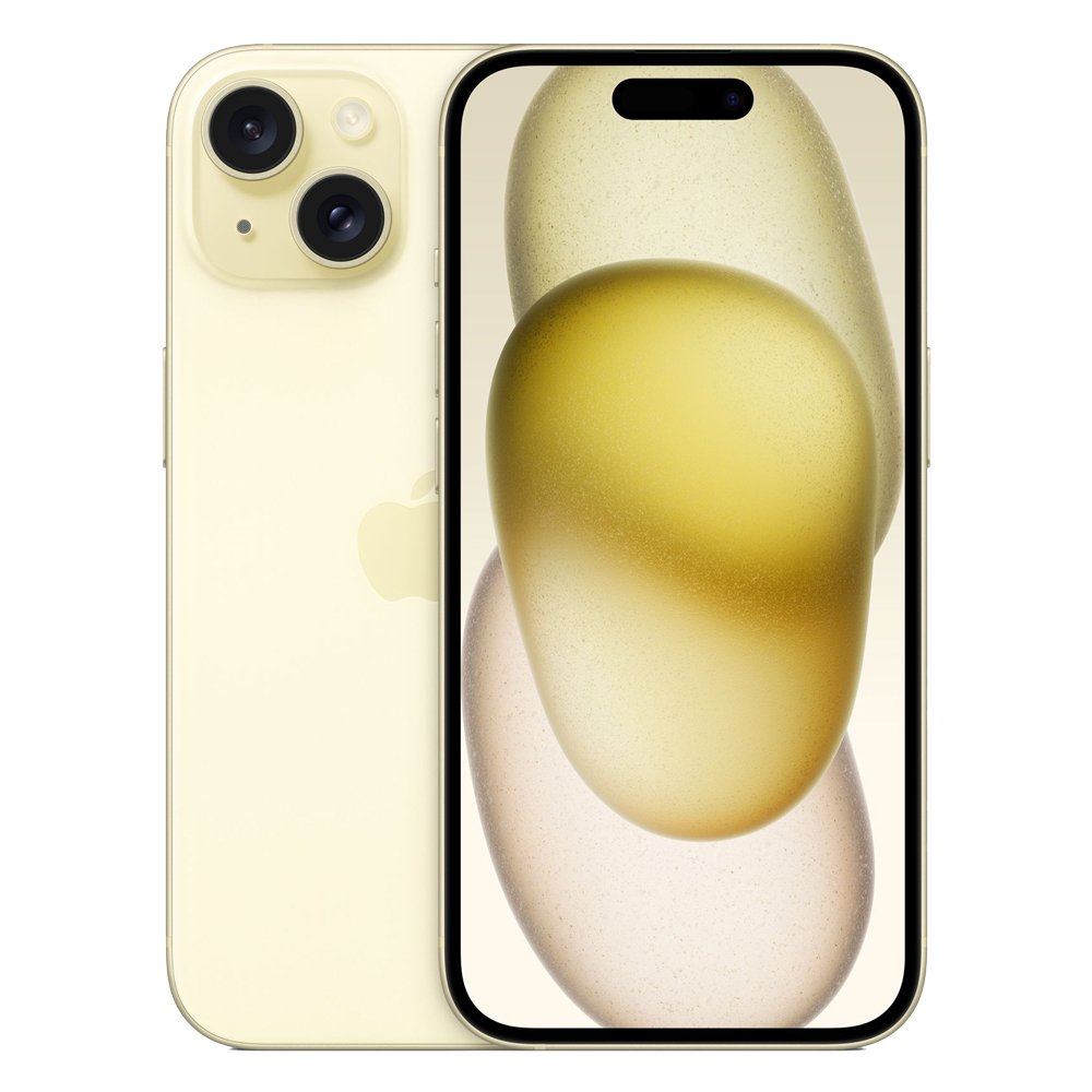 Смартфон Apple iPhone 15 256GB, Yellow