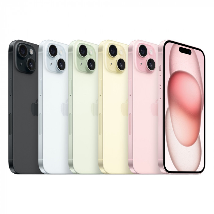 Смартфон Apple iPhone 15 256GB, Pink (без RuStore)