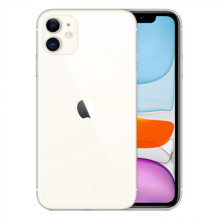Смартфон Apple iPhone 11 64GB, White (без RuStore)