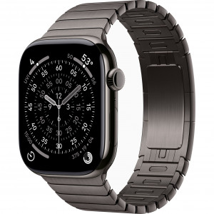 Apple Watch 11 42mm, Slate Titanium, Link Bracelet