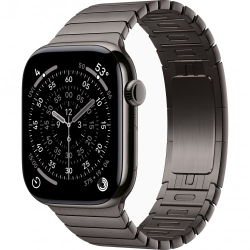 Apple Watch 11 42mm, Slate Titanium, Link Bracelet
