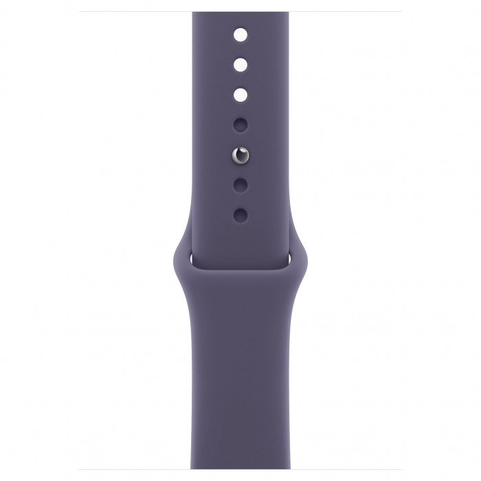 Apple Watch 11 42mm, Silver Aluminum, Purple Fog Sport Band, S/M