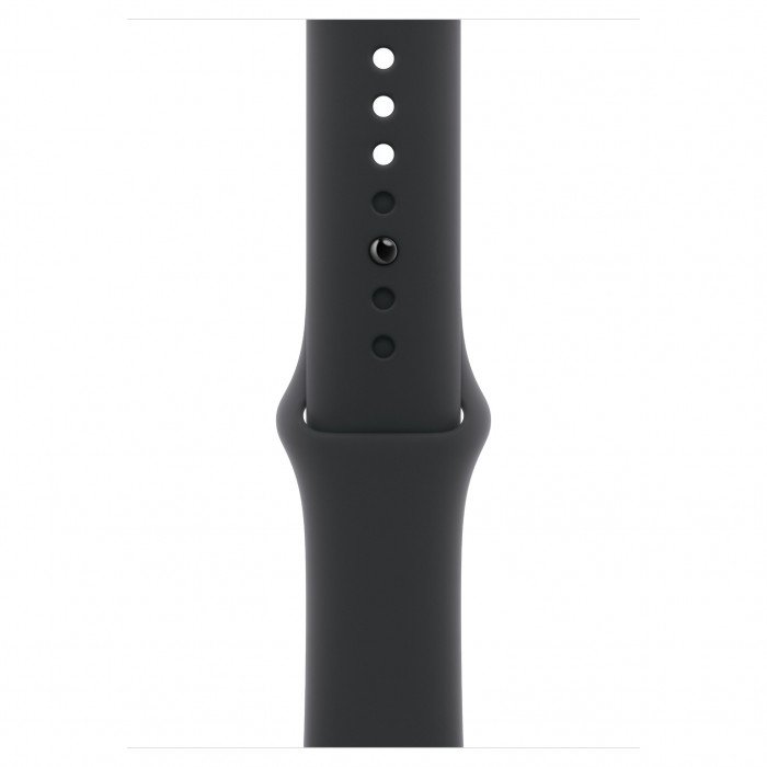 Apple Watch 11 46mm, Jet Black Aluminum, Black Sport Band, M/L