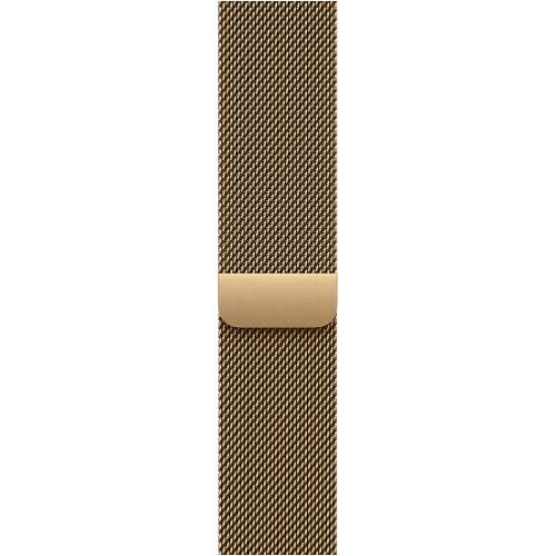 Apple Watch 12 46mm, Radiant Gold Titanium, Milanese Loop M/L