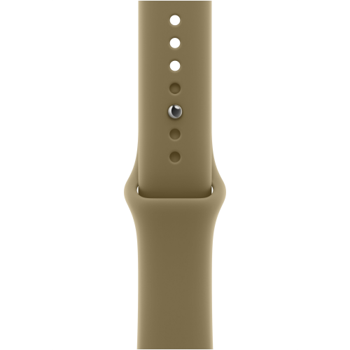 Apple Watch 12 46mm, Dark Bronze Aluminum, Olive Sport Band, M/L