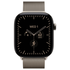 Apple Watch 12 42mm, Natural Titanium, Milanese Loop