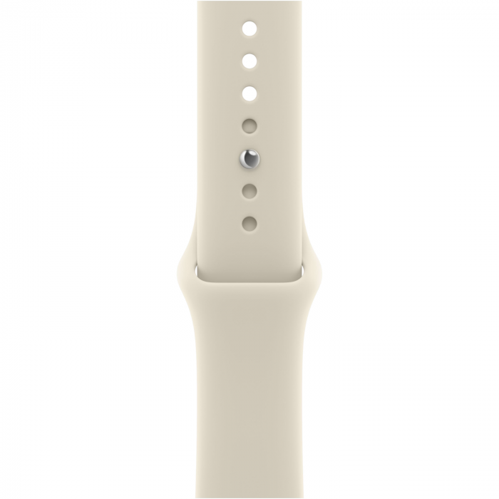 Apple Watch 12 46mm, Light Gold Aluminum, Sand Sport Band, M/L
