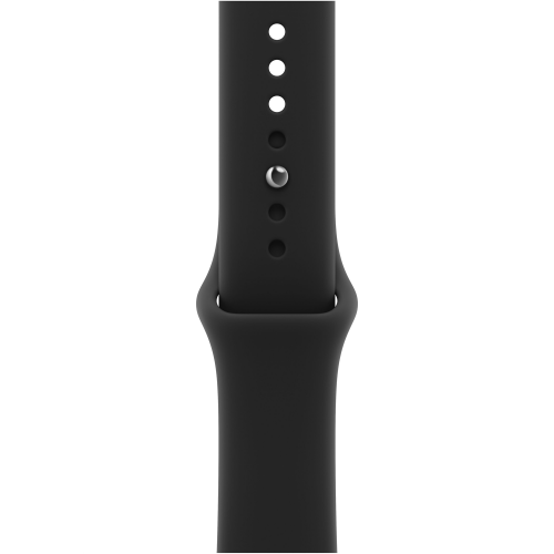 Apple Watch 12 42mm, Black Aluminum, Black Sport Band, M/L