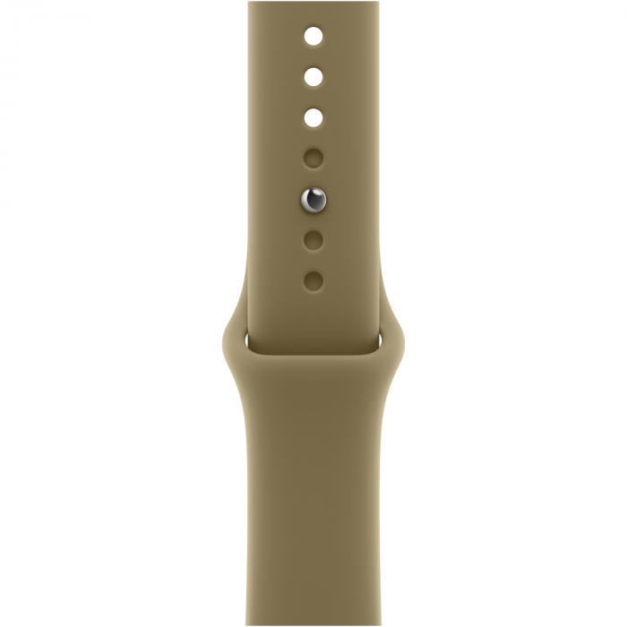 Apple Watch 12 42mm, Dark Bronze Aluminum, Olive Sport Band, S/M