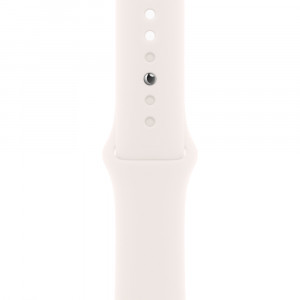 Apple Watch 10 46mm, Aluminum Rose Gold/Light Blush Sport Band S/M