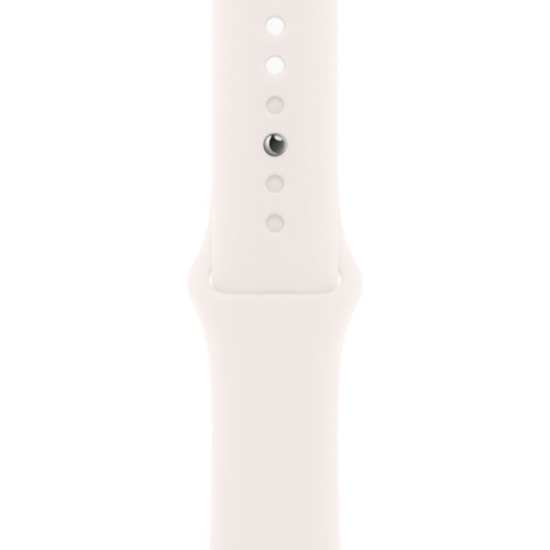 Apple Watch 10 46mm, Aluminum Rose Gold/Light Blush Sport Band S/M