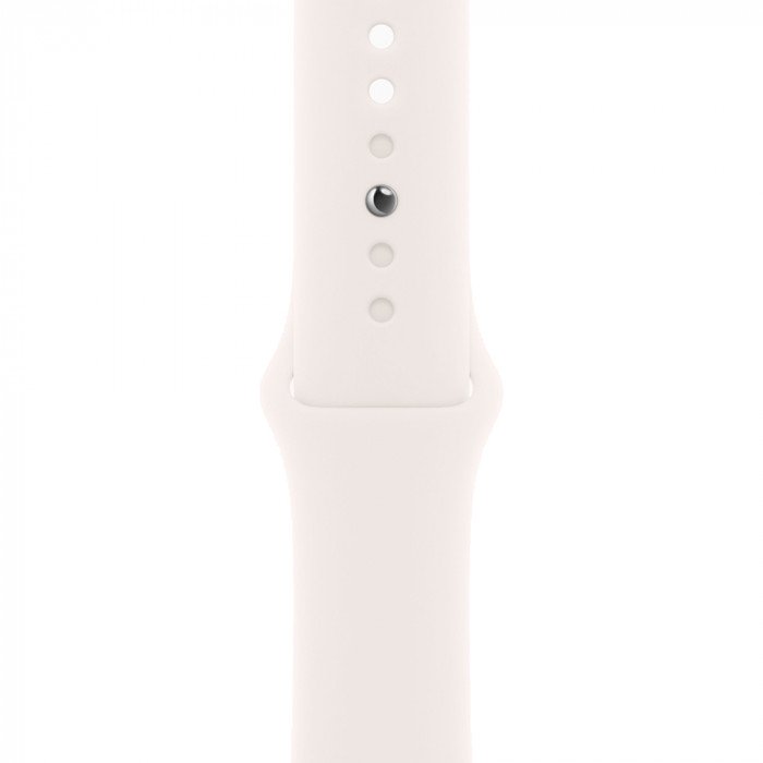 Apple Watch 10 42mm, Aluminum Rose Gold, Ремешок Light Blush Sport Band, размер S/M