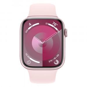 Apple Watch 9 41mm, Pink/Light Pink Sport Band M/L