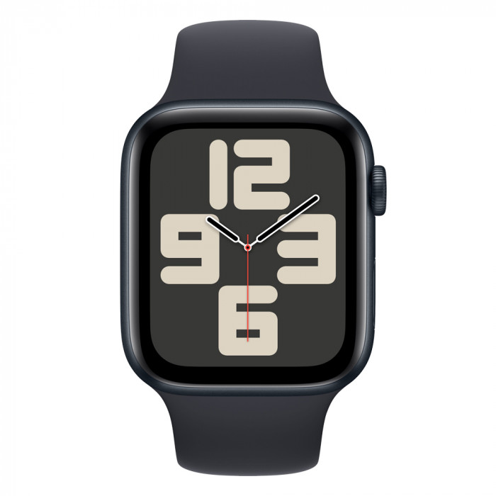 Apple Watch SE 40mm, Midnight, Ремешок Midnight Sport Band, размер S/M