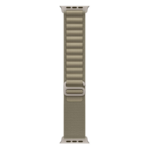 Apple Watch Ultra 2 49mm Titanium Alpine Loop, Olive L