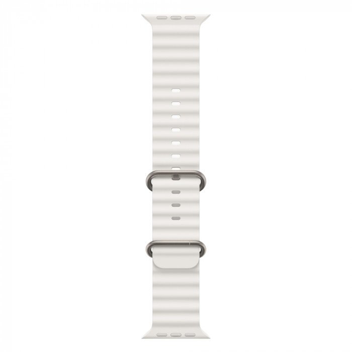 Apple Watch Ultra 2 49mm Titanium Ocean Band, White