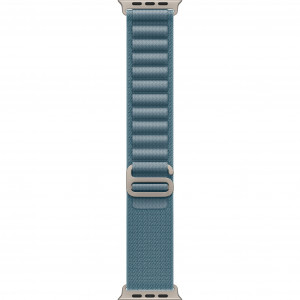 Apple Watch Ultra 3 49mm, Natural Titanium, Alpine Loop Light Blue, M
