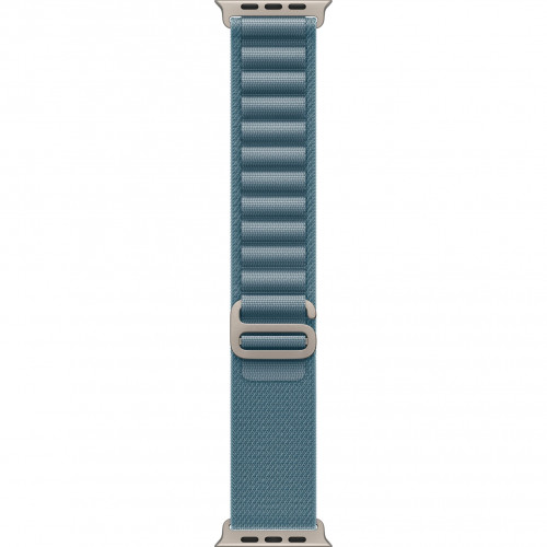 Apple Watch Ultra 3 49mm, Natural Titanium, Alpine Loop Light Blue, M