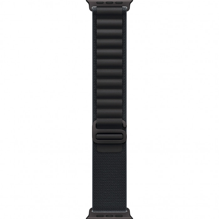 Apple Watch Ultra 3 49mm, Black Titanium, Alpine Loop Black, M