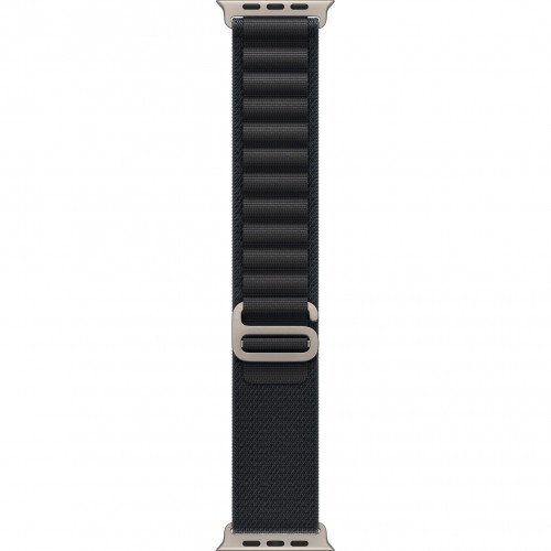 Apple Watch Ultra 3 49mm, Natural Titanium, Alpine Loop Black, M