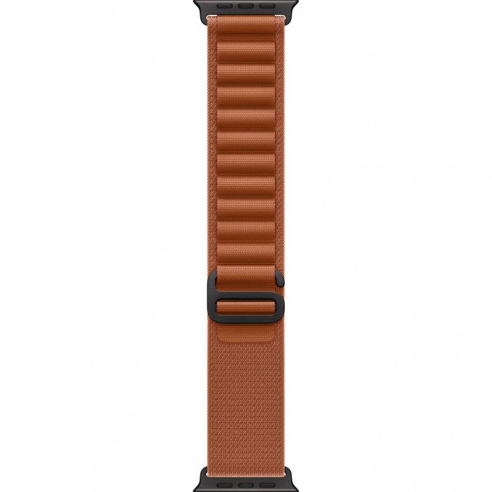 Apple Watch Ultra 3 49mm, Black Titanium, Alpine Loop Terra Cotta, S