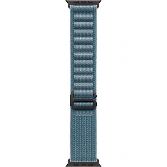 Apple Watch Ultra 3 49mm, Black Titanium, Alpine Loop Light Blue, S