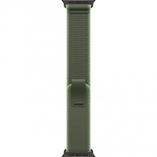 Apple Watch Ultra 3 49mm, Black Titanium, Trail Loop Green/Neon, M/L