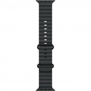 Apple Watch Ultra 3 49mm, Black Titanium, Ocean Band Black