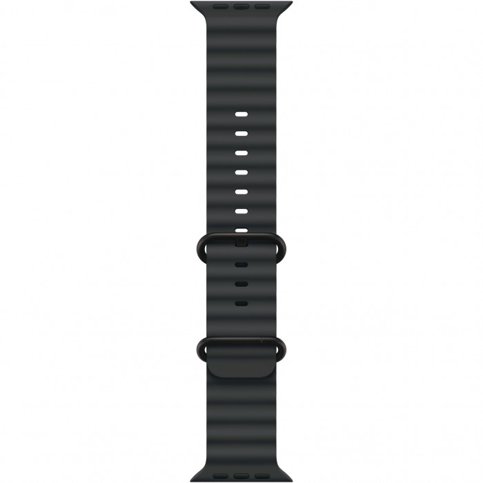 Apple Watch Ultra 3 49mm, Black Titanium, Ocean Band Black