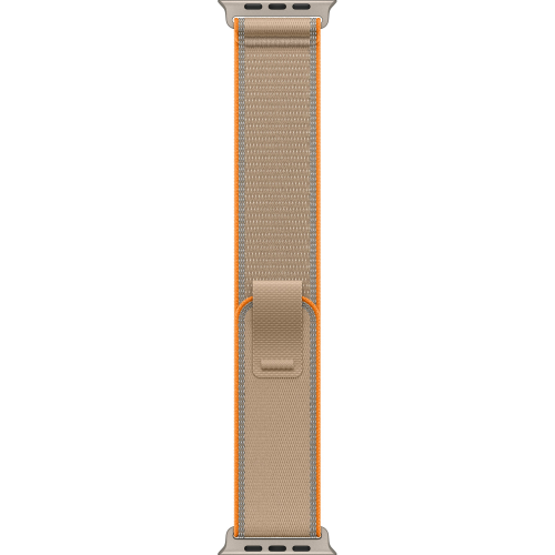 Apple Watch Ultra 4 49mm, Natural Titanium, Trail Loop Sand, S/M