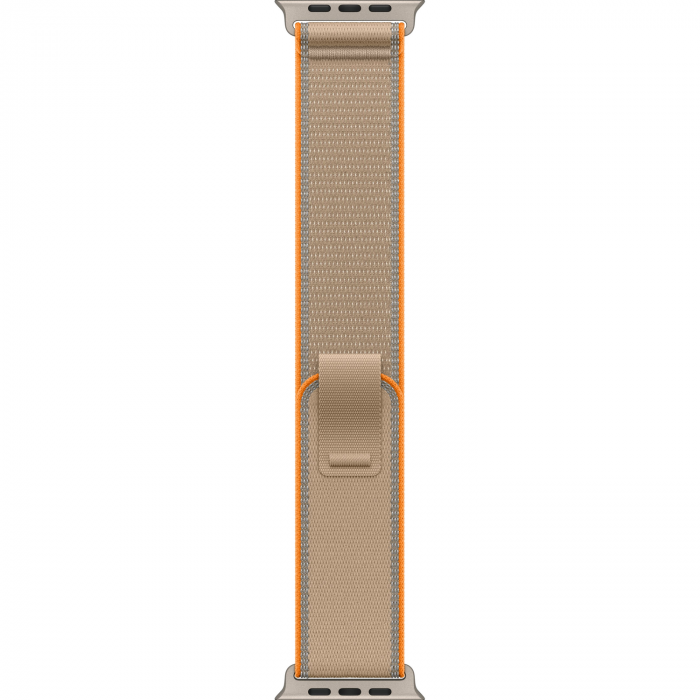 Apple Watch Ultra 4 49mm, Natural Titanium, Trail Loop Sand, S/M