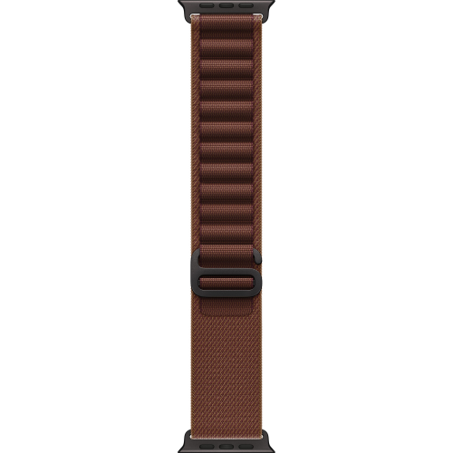 Apple Watch Ultra 4 49mm, Black Titanium, Alpine Loop Burgundy, M