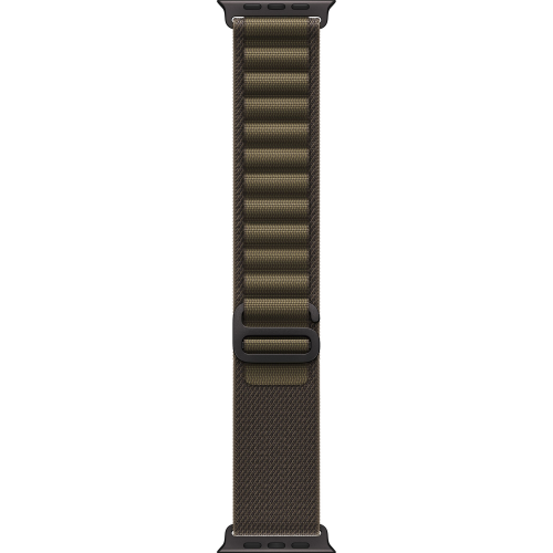 Apple Watch Ultra 4 49mm, Black Titanium, Alpine Loop Dark Olive, L