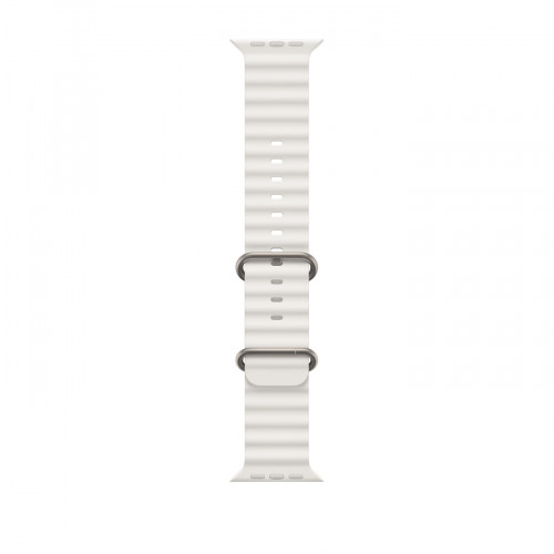 Apple Watch Ultra 49mm Titanium Ocean Band, White