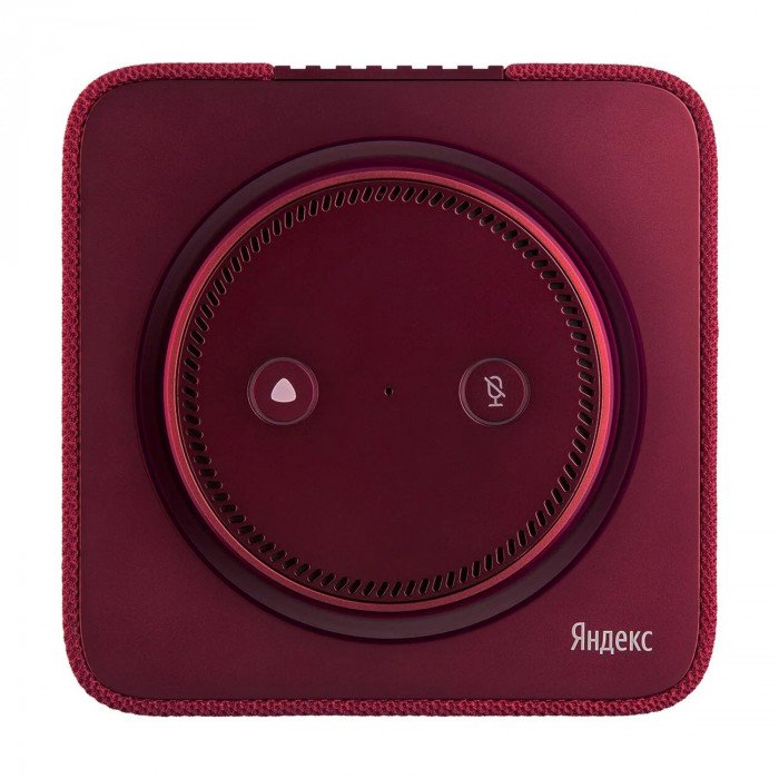 Умная колонка Яндекс Станция MAX с Zigbee, Красный