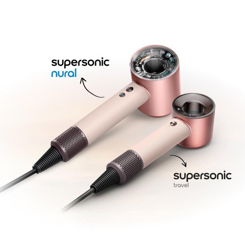Фен Dyson Supersonic Travel HD19, Ceramic Pink/Rose Gold