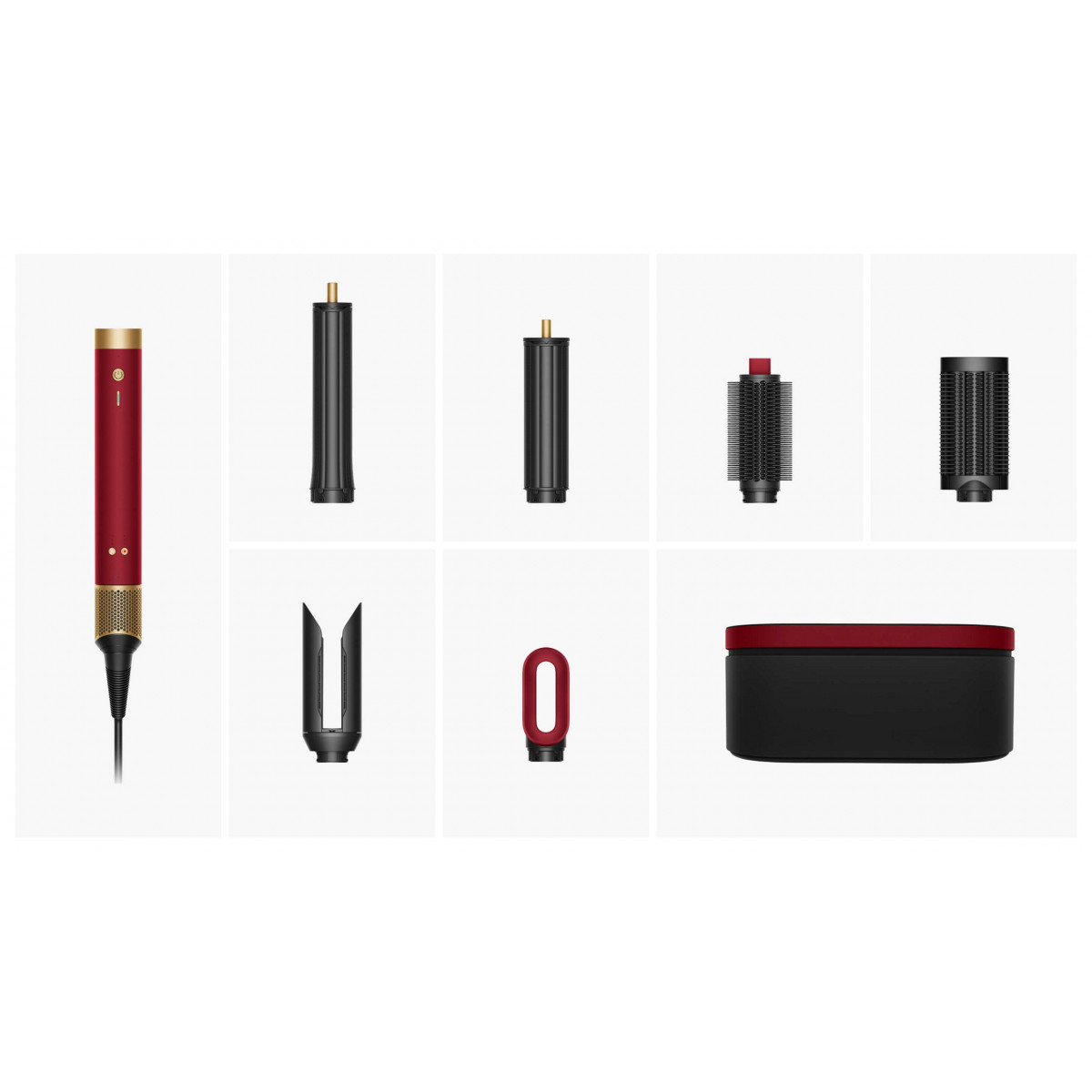 Стайлер Dyson Airwrap HS09 Co-Anda 2Х, Red Velvet/Gold