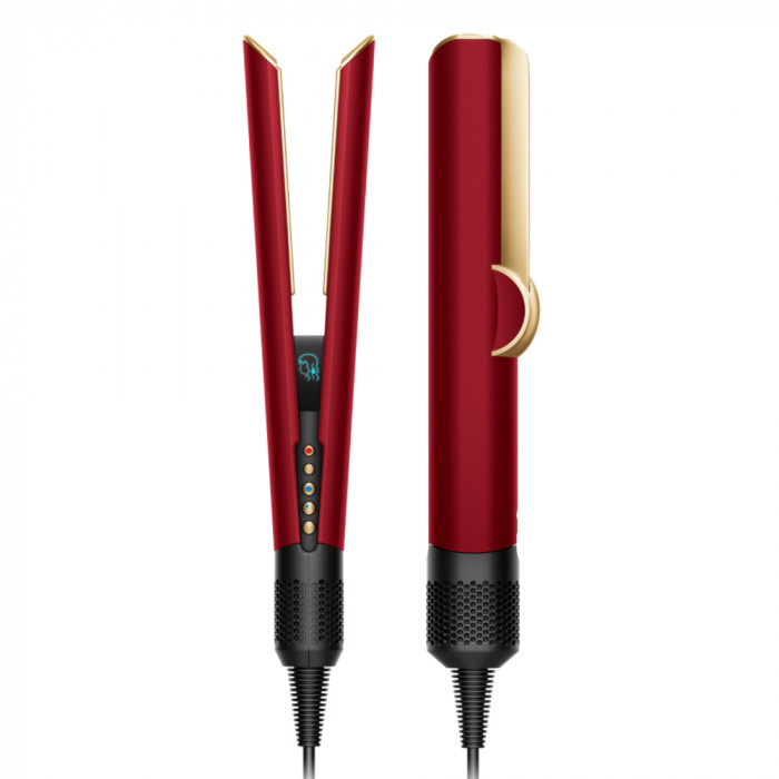 Выпрямитель для волос Dyson Airstrait HT01, Red Velvet/Gold