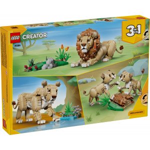 Конструктор LEGO Creator 3-in-1 Wild Animals: Majestic Lion (31386)