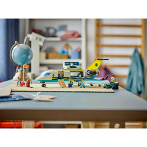 Конструктор LEGO City Emergency Air Ambulance Airplane (60465)