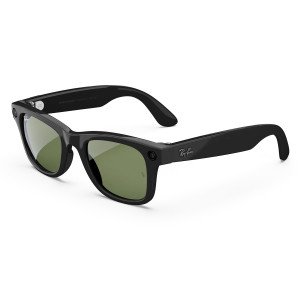 Умные очки Ray-Ban Meta Wayfarer (Gen 1) S50, Shiny Black/G-15 Green (RW4006)