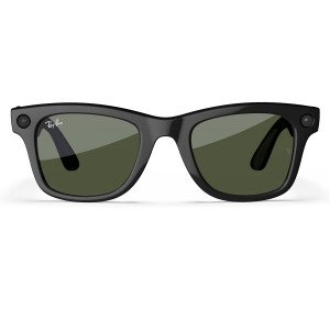 Умные очки Ray-Ban Meta Wayfarer (Gen 1) S50, Shiny Black/G-15 Green (RW4006)