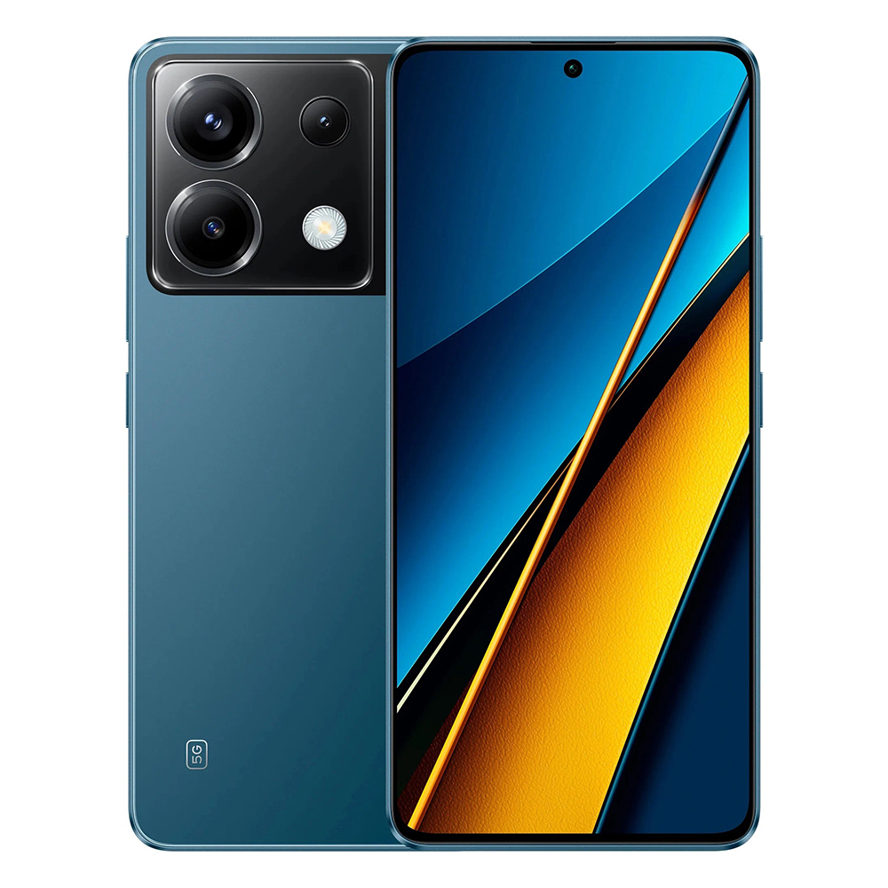 Смартфон Poco X6 5G 12/256GB, Blue