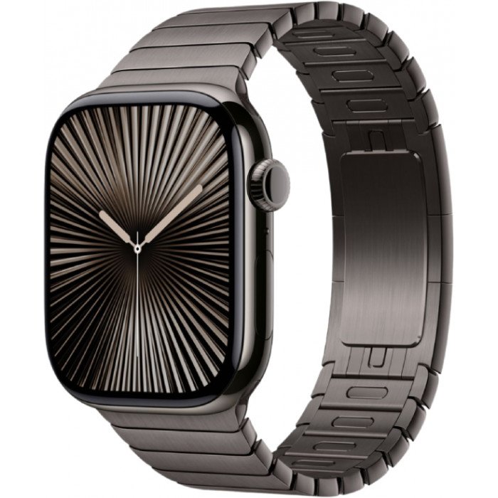 Apple Watch 10 42mm, Titanium Slate, Ремешок Slate Stainless Steel Link Bracelet