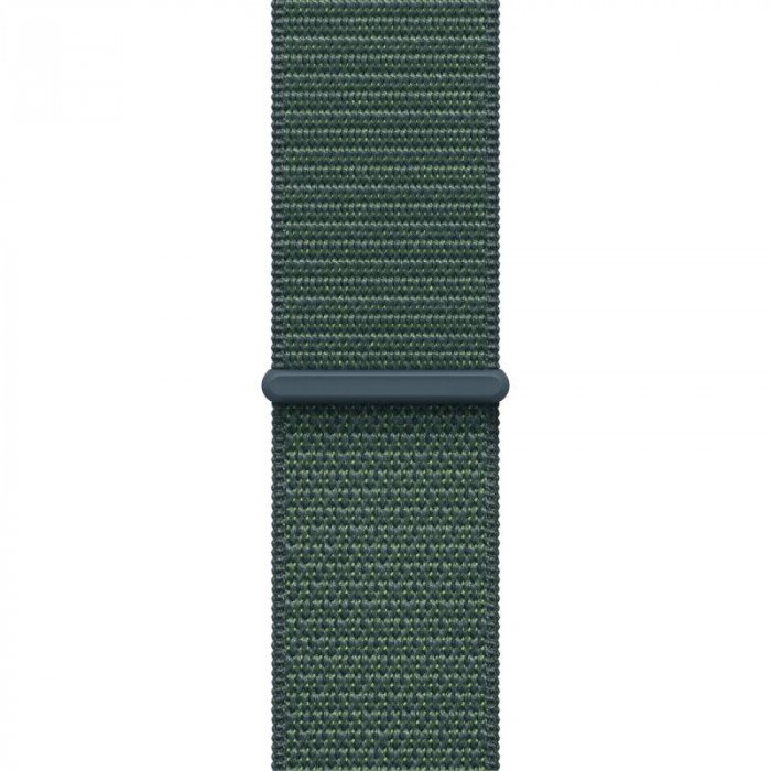 Apple Watch SE 40mm, Starlight, Ремешок Lake Green Sport Loop