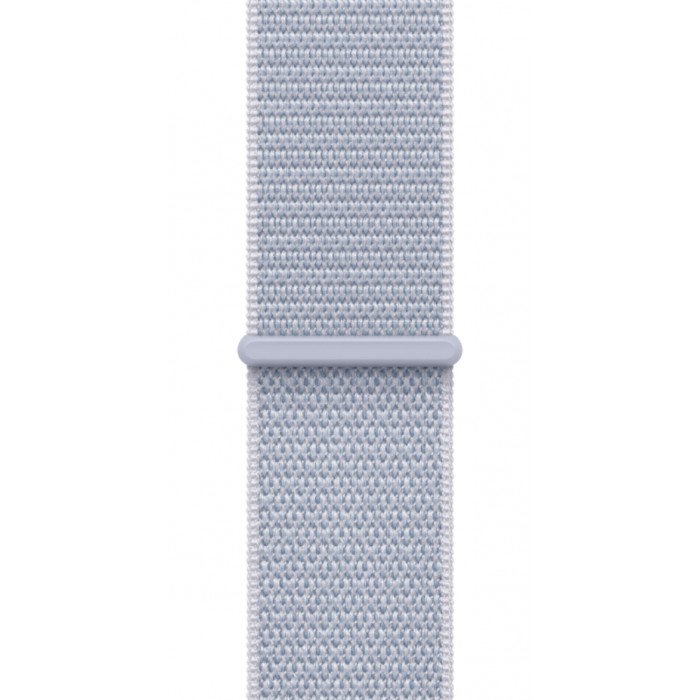 Apple Watch SE 44mm, Silver, Ремешок Blue Cloud Sport Loop